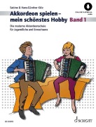 Cover-Bild zum Titel 'Akkordeon spielen - mein schönstes Hobby Band 1' von 'Hans-Günther Kölz, Sabine Kölz'