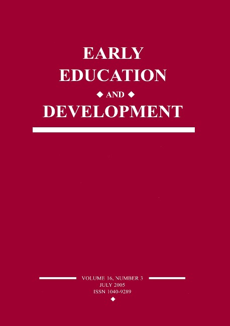 Early Education and Development - 