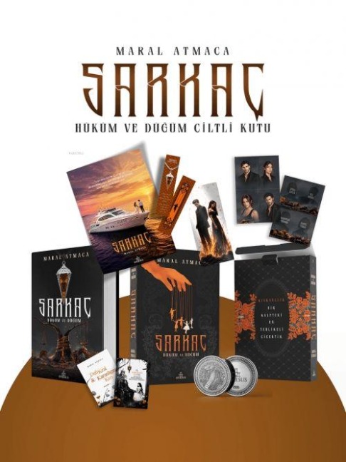 Sarkac 3 Hüküm ve Dügüm Ciltli, Tek Kitaplik Kutu - Maral Atmaca