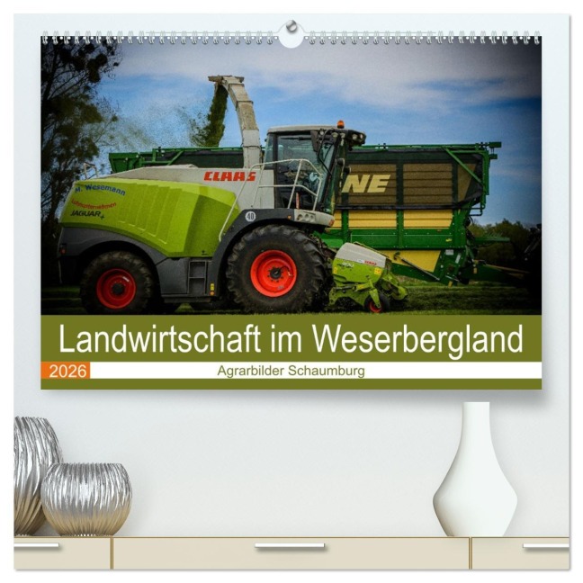 Landwirtschaft im Weserbergland (hochwertiger Premium Wandkalender 2026 DIN A2 quer), Kunstdruck in Hochglanz - Simon Witt