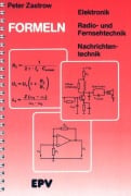 Cover-Bild zum Titel 'Formeln der Elektronik, der Radio- und Fernsehtechnik, der Nachrichtentechnik' von 'Peter Zastrow'