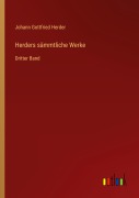 Cover-Bild zum Titel 'Herders sämmtliche Werke' von 'Johann Gottfried Herder'