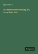 Cover-Bild zum Titel 'Eine Kinderheitserinnerung des Leonardo da Vinci' von 'Sigmund Freud'