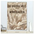 Die skurrile Welt der Mineralien (hochwertiger Premium Wandkalender 2024 DIN A2 hoch), Kunstdruck in Hochglanz - Reinhard Sock
