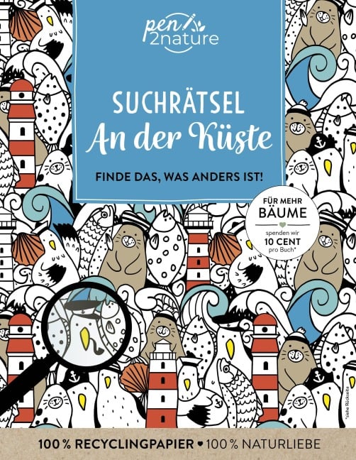 Suchrätsel An der Küste - 