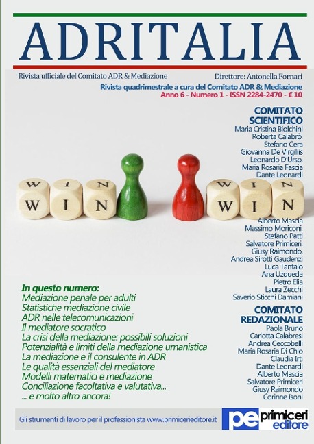 ADR Italia (Numero 1/2019) - Antonella Fornari