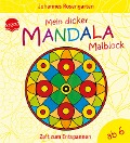 Mein dicker Mandala-Malblock - Johannes Rosengarten