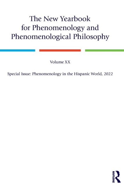 The New Yearbook for Phenomenology and Phenomenological Philosophy - 