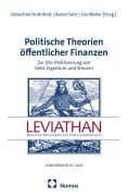 Cover-Bild zum Titel 'Politische Theorien öffentlicher Finanzen' von ''