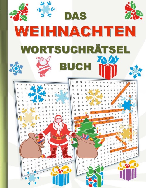 DAS WEIHNACHTEN WORTSUCHRÄTSEL BUCH - Brian Gagg