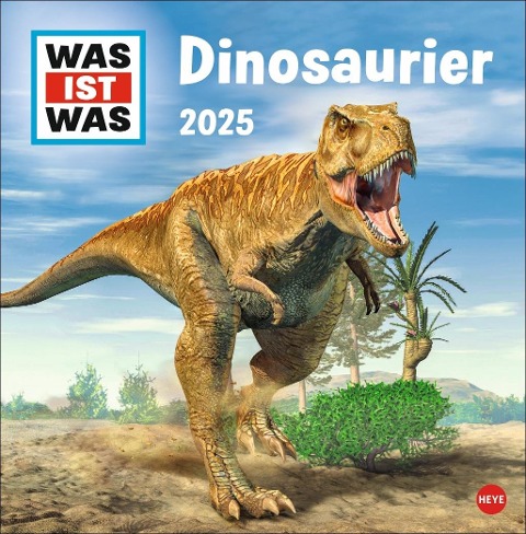 WAS IST WAS Dinosaurier Broschurkalender 2025 - 