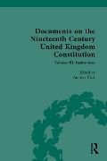 Cover-Bild zum Titel 'Documents on the Nineteenth Century United Kingdom Constitution' von ''