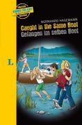 Cover-Bild zum Titel 'Langenscheidt Krimis für Kids - Caught in the Same Boat - Gefangen im selben Boot' von 'Bernhard Hagemann'