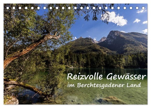 Reizvolle Gewässer im Berchtesgadener Land (Tischkalender 2024 DIN A5 quer), CALVENDO Monatskalender - Axel Matthies