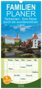 Familienplaner 2026 - Tschechien - Eine Reise durch ein wunderschönes Land mit 5 Spalten (Wandkalender, 21 x 45 cm) CALVENDO - Frauke Scholz