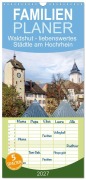 Cover-Bild zum Titel 'Familienplaner 2027 - Waldshut - liebenswertes Städtle am Hochrhein mit 5 Spalten (Wandkalender, 21 x 45 cm) CALVENDO' von 'Liselotte Brunner-Klaus'