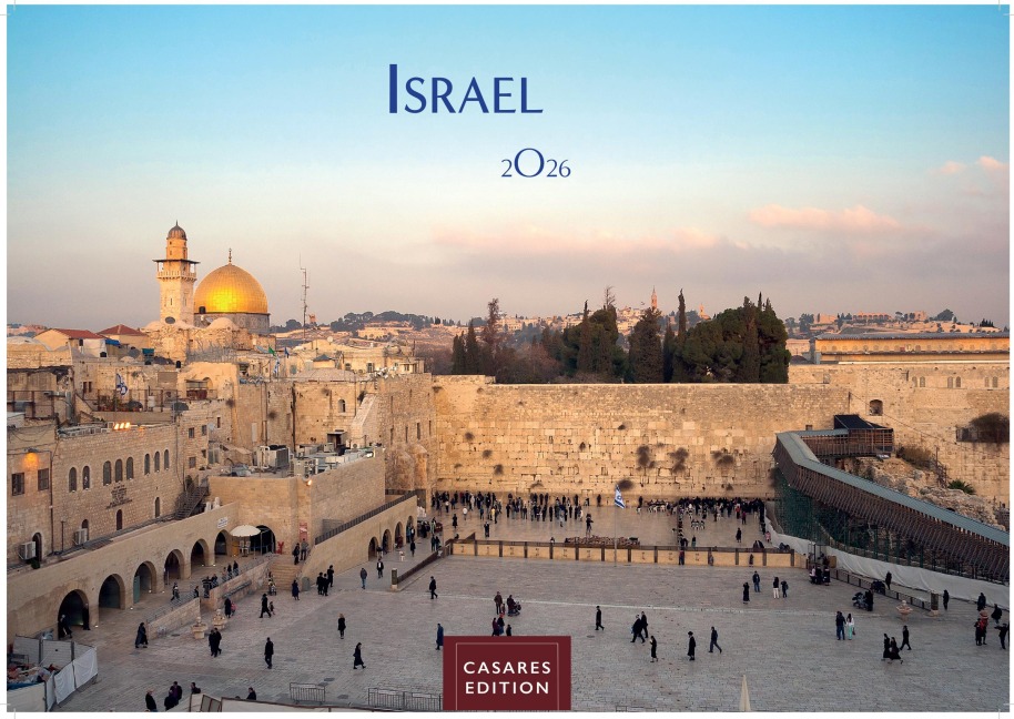 Israel Kalender 2026 - Wandkalender | Fotokalender Orient 35x50cm - 12 Wunderschöne Fotos Monat für Monat dieses faszinierenden Landes - 