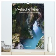 Cover-Bild zum Titel 'Mystische Tiefen - Die Klammen Österreichs (hochwertiger Premium Wandkalender 2026 DIN A2 hoch), Kunstdruck in Hochglanz' von 'Pia Steen'