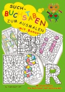 Cover-Bild zum Titel 'Such-Buchstaben zum Ausmalen' von 'YoshiHeart. ART'