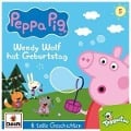 Cover-Bild zum Titel '005/Wendy Wolf hat Geburtstag (und 5 weitere Gesch' von 'Peppa Pig Hörspiele'