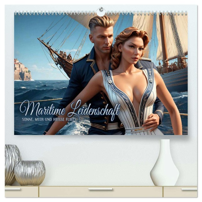 Maritime Leidenschaft - Sonne, Meer und heiße Flirts (hochwertiger Premium Wandkalender 2026 DIN A2 quer), Kunstdruck in Hochglanz - Renate Utz