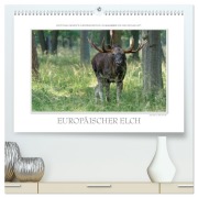 Emotionale Momente: Europäischer Elch. / CH-Version (hochwertiger Premium Wandkalender 2026 DIN A2 quer), Kunstdruck in Hochglanz - Ingo Gerlach GDT