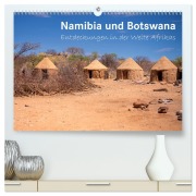 Cover-Bild zum Titel 'Namibia und Botswana - Entdeckungen in der Weite Afrikas (hochwertiger Premium Wandkalender 2026 DIN A2 quer), Kunstdruck in Hochglanz' von 'Stephan Röger'