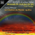 Serenade Nr. 10 KV 361/La Cr'ation du Monde Op. 81 - Globoka/Faja/Italian Youth Orchestra