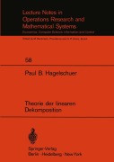 Cover-Bild zum Titel 'Theorie der linearen Dekomposition' von 'Paul B. Hagelschuer'