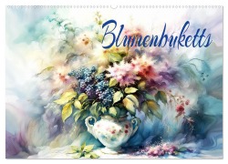 Cover-Bild zum Titel 'Blumenbuketts (Wandkalender 2026 DIN A2 quer), CALVENDO Monatskalender' von 'Dusanka Djeric'
