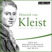 Cover-Bild zum Titel 'Über das Marionettentheater, andere kleine Prosa und Briefe' von 'Heinrich Von Kleist'