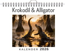 Cover-Bild zum Titel 'Krokodil & Alligator' von 'Charlotte Schröder'