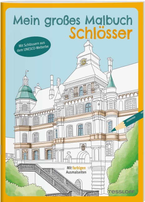 Mein großes Malbuch. Schlösser - Bianca Linster