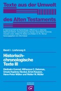 Cover-Bild zum Titel 'Historisch-chronologische Texte III' von 'Diethelm Conrad, Wilhelmus C. Delsman, Ursula Kaplony-Heckel, Walter W. Müller'