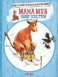 Cover-Bild zum Titel 'Mama Muh fährt Schlitten' von 'Jujja Wieslander, Sven Nordqvist, Tomas Wieslander'