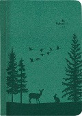 Wochen-Minitimer Nature Line Forest 2025 - Taschen-Kalender A6 - 1 Woche 2 Seiten - 192 Seiten - Umwelt-Kalender - mit Hardcover - Alpha Edition - 
