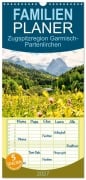 Cover-Bild zum Titel 'Familienplaner 2027 - Zugspitzregion Garmisch-Partenlirchen mit 5 Spalten (Wandkalender, 21 x 45 cm) CALVENDO' von 'Marcus Heinz'
