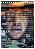Athener Graffitikunst (Tischkalender 2024 DIN A5 hoch), CALVENDO Monatskalender - X-Andra Photography
