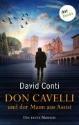 Cover-Bild zum Titel 'Don Cavelli und der Mann aus Assisi' von 'David Conti'