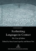 Cover-Bild zum Titel 'Rethinking Languages in Contact' von 'Anna-Laura Lepschy'