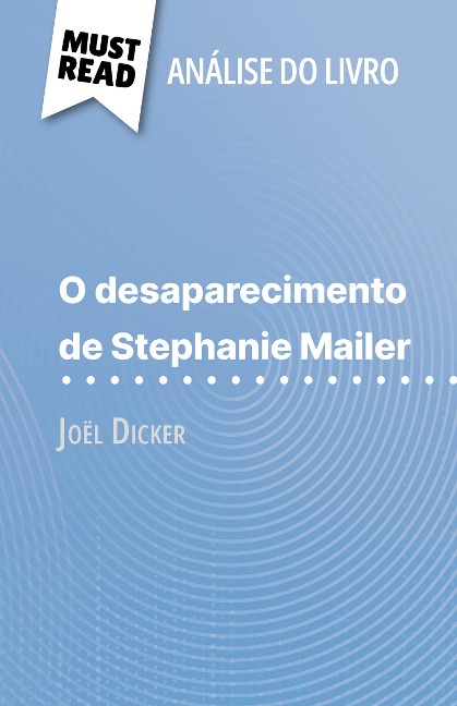 O desaparecimento de Stephanie Mailer de Joël Dicker (Análise do livro) - Morgane Fleurot