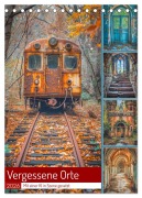 Cover-Bild zum Titel 'Vergessene Orte (Tischkalender 2026 DIN A5 hoch), CALVENDO Monatskalender' von 'Steffen Gierok-Latniak'