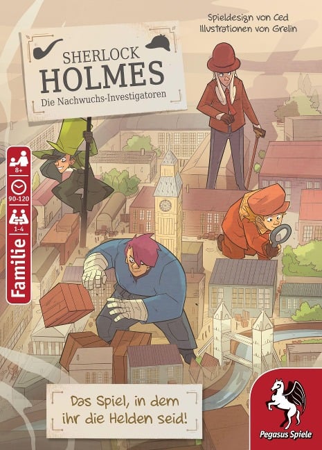 Sherlock Holmes - Die Nachwuchs-Investigatoren (Krimi-Comic-Spiel) - 