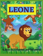 Cover-Bild zum Titel 'Leone - Libro da colorare per bambini' von 'Sternchen Books'