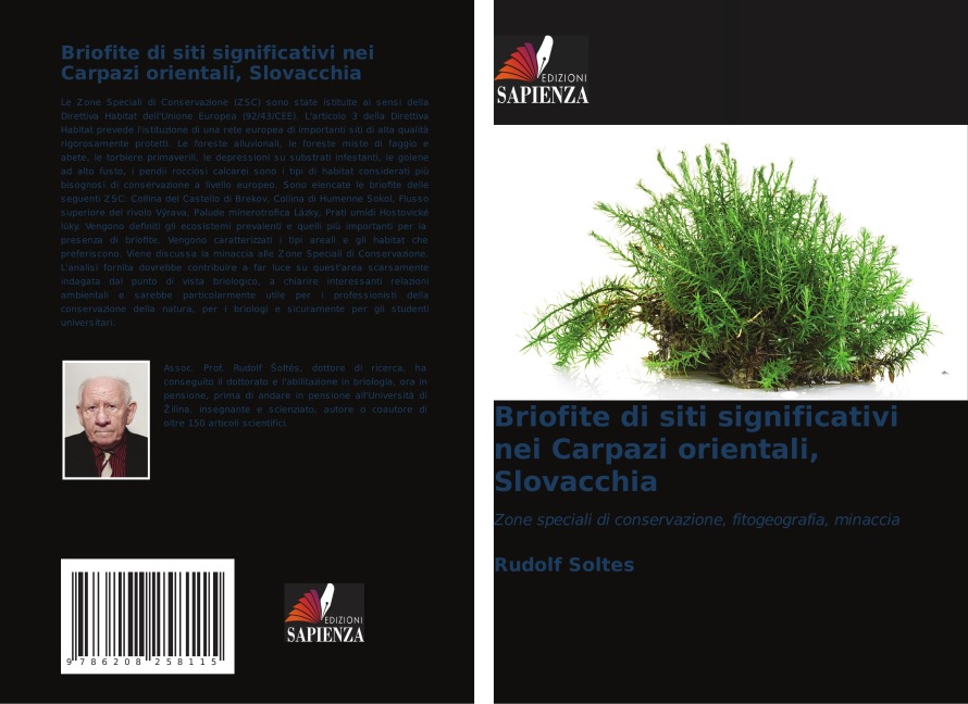 Briofite di siti significativi nei Carpazi orientali, Slovacchia - Rudolf Soltes