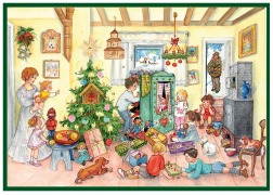 Cover-Bild zum Titel 'Adventskalender "Bescherung an Heilig Abend"' von 'A. Rahlweß'