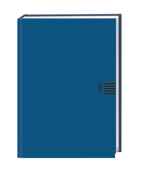 Wochen-Cheftimer A5, blau 2026 - 
