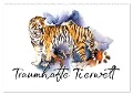 Traumhafte Tierwelt (Wandkalender 2025 DIN A2 quer), CALVENDO Monatskalender - 