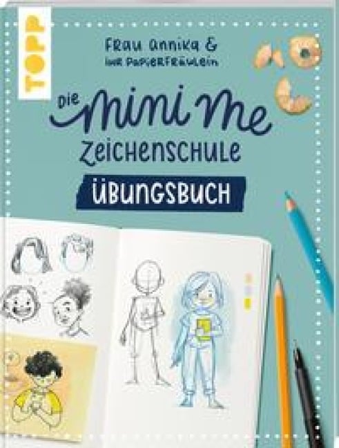 Die Mini me Zeichenschule Übungsbuch - Frau Annika