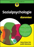 Sozialpsychologie für Dummies - Hans-Peter Erb, Judith Balzukat